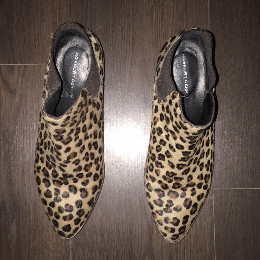 Leopard Booties